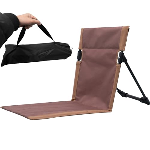 Jcasbdn Klappbare Strandstuhl 600d Beach Lounge Stuhl mit Aluminiumlegierung Unterstützung Nylonanpassungstragbarer Liege mit Aufbewahrungstasche von Jcasbdn