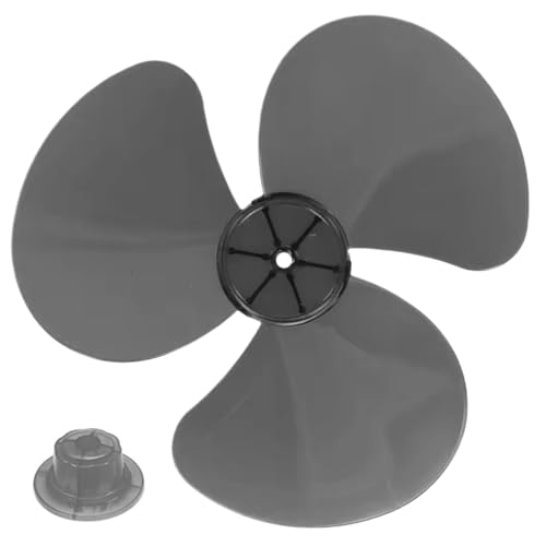 Jcasbdn Lüfterblätter, 12 Zoll Kunststoff 3-Leaves Lüfterblätter Ersatz Leicht und zuverlässig, geeignet für Ständer oder Schreibtisch Fanner, Schwarz Jcasbdn Lüfterblätter, 12 Zoll Kunststoff 3-Leaves Lüfterblätter Ersatz Leicht und zuverlässig, geeignet für Ständer oder Schreibtisch Fanner, Schwarz von Jcasbdn