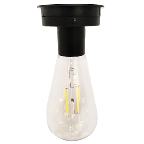 Jcasbdn Solarleuchte Ersatztop, 2, 75 -Zoll -Ersatz -Solarleuchte mit Glühbirne, wasserdicht Jcasbdn Solarleuchte Ersatztop, 2, 75 -Zoll -Ersatz -Solarleuchte mit Glühbirne, wasserdicht von Jcasbdn