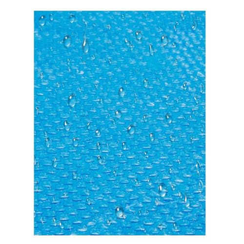 Jcasbdn Solarpool -Abdeckung Rechteckig 102x67in LDPE Warm up Poolabdeckung mit Herzblase für oberirdische und eingeschste von Jcasbdn