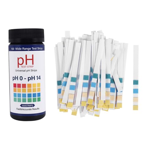 Pool-Teststreifen, 100pcs 0-14PH Pool-Teststreifen für Whirlpool, Aquarium Pool-Teststreifen, 100pcs 0-14PH Pool-Teststreifen für Whirlpool, Aquarium von Jcasbdn