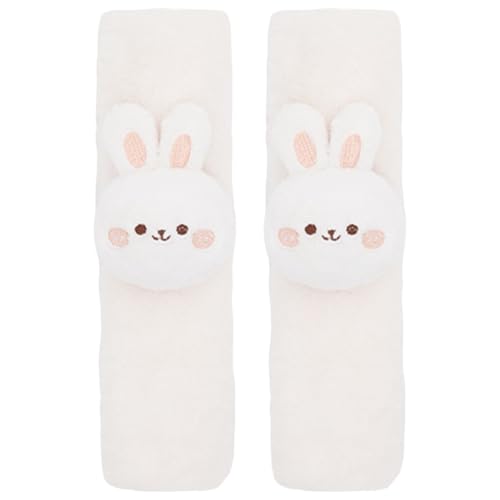 Sicherheitsgurte Abdeckung 1 Paar 9,5x2,8 Zoll Sicherheitsgurtkissen süße Hase Plüsch -Sicherheitsgurtdeckel mit Befestigungsband weicher Cartoon Stoßdämpfer Sicherheitsgurte Abdeckung 1 Paar 9,5x2,8 Zoll Sicherheitsgurtkissen süße Hase Plüsch -Sicherheitsgurtdeckel mit Befestigungsband weicher Cartoon Stoßdämpfer von Jcasbdn