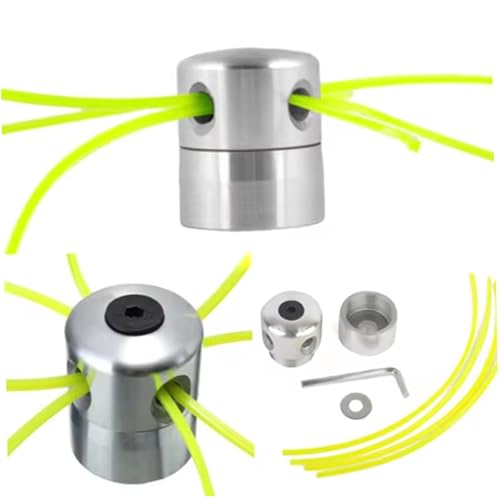 Streichschneiderkopf, starker und robuster Aluminium -Gras -Trimmerkopf mit Saitenlinie, Modifikationsersatz Rasenmäherteile von Jcasbdn