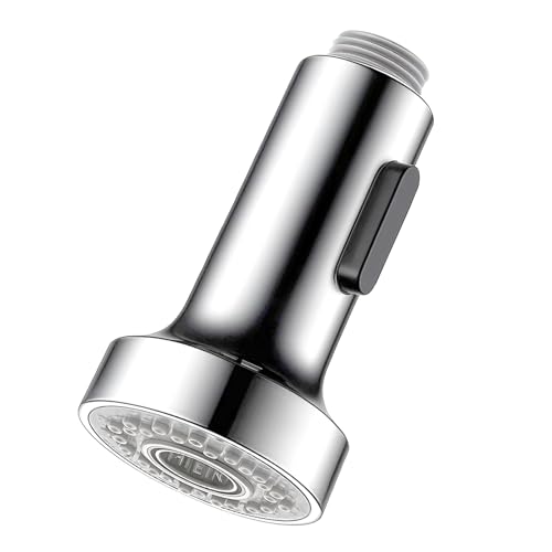 1 Stück Brausekopf Küchenarmatur, 2 Modi Wasserhahn Spray Kopf Küche, Brausekopf Küche, Wasserhahn Verlängerung Für Küchenspüle, Praktischer Austausch Für Küchenarmaturen (Silber) von JcvPot