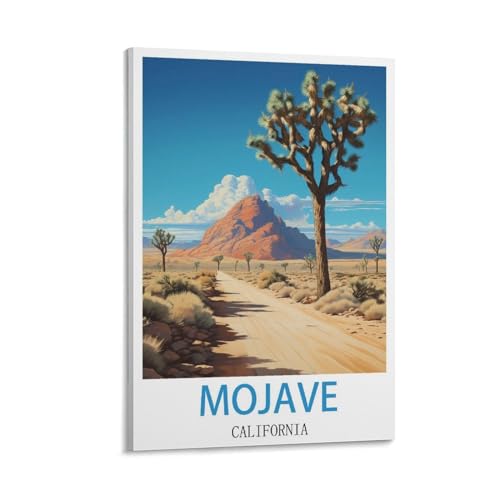 Jdjdu California Mojave Vintage Reiseposter Geschenk Wanddekoration Gemälde Poster Leinwand Kunst Poster Jdjdu California Mojave Vintage Reiseposter Geschenk Wanddekoration Gemälde Poster Leinwand Kunst Poster von Jdjdu