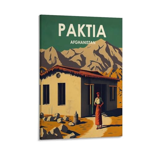 Jdjdu Vintage-Reiseposter, Paktia, Afghanistan, Geschenk, Wanddekoration, Malerei, Poster, Leinwand, Kunstposter Jdjdu Vintage-Reiseposter, Paktia, Afghanistan, Geschenk, Wanddekoration, Malerei, Poster, Leinwand, Kunstposter von Jdjdu