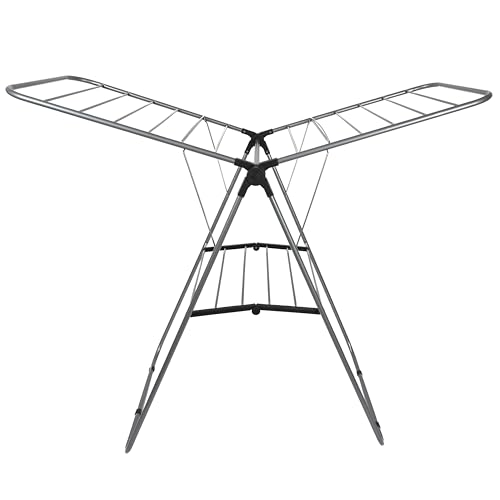 JE CHERCHE UNE IDEE, ME0057, 15M Wäscheständer, Große Trockenkapazität, kompaktes und faltbares Design, Robuste und langlebige Materialien, Benutzerfreundlichkeit, Vielseitigkeit der Verwendung von Je Cherche une Idée