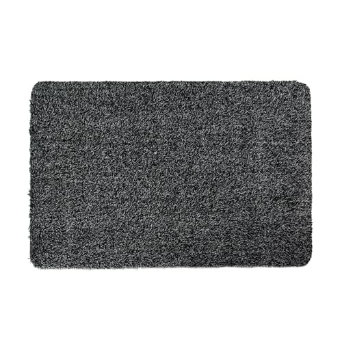 Je cherche une idée DI8666 FELPUDO PUERTA ABSORBENTE, Polyester, Schwarz, Einheitsgröße von Je Cherche une Idée