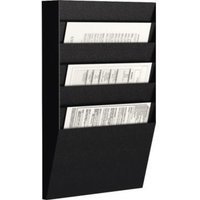 Paperflow Wand-Sortiertafel H 6F A4H1X6.01 DIN A4 schwarz von PAPERFLOW