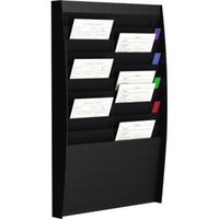 Paperflow Wand-Sortiertafel V 20F A4V2X10.01 DIN A4 schwarz von PAPERFLOW