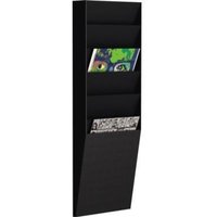 PAPERFLOW Wand-Sortiertafel V 6F A4V1X6.01 DIN A4 schwarz von PAPERFLOW