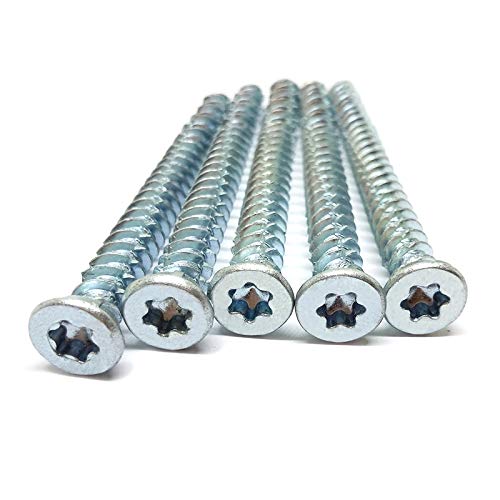 JeCo Fensterrahmenschrauben Fensterschrauben - 7,5 x 112mm - Mit Senkkopf - Eine Packung = 100 Stück JeCo Fensterrahmenschrauben Fensterschrauben - 7,5 x 112mm - Mit Senkkopf - Eine Packung = 100 Stück von JeCo