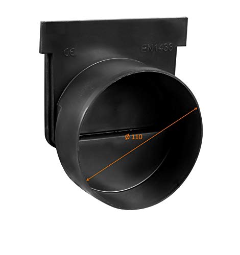 JeCo - Seitlicher Ablauf - Höhe 105 mm von JeCo