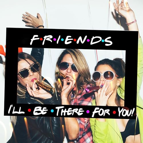 JeVenis Friends Theme Party Supplies Friend Party Decorations Friend Party Photo Booth Props von JeVenis