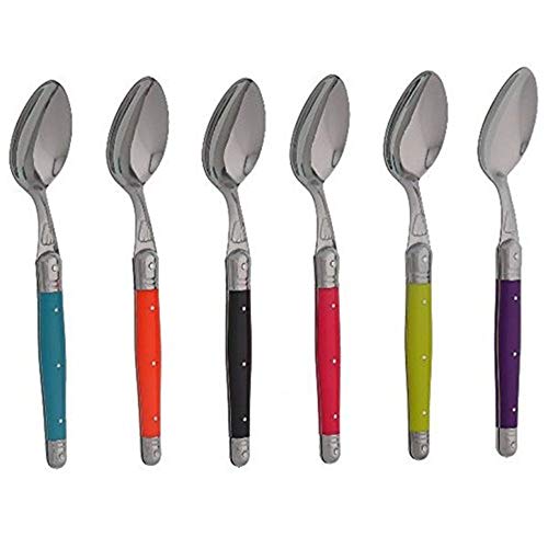 Jean Dubost LOO60251TON Set mit 6 Tischlöffeln, Metall, neutral von Jean Dubost