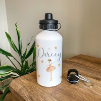 Ballerina Wasserflasche - Personalisierte Ballettflasche Tanzwasserflasche Ballettgeschenk von JeanAndMoon