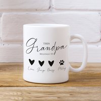 Personalisierte Großeltern-Tasse - Personalisierte Großeltern-Becher Nanny-Geschenk Personalisierter Becher von JeanAndMoon
