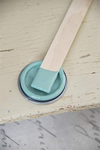 Jeanne d'Arc Living Vintage Paint Kreidefarbe 100 ml/3,4oz Chalk Kalkfarbe JDL 100% natürliche Möbelfarbe - einfache Handhabung (Dusty Turquoise) von Jeanne d´Arc living