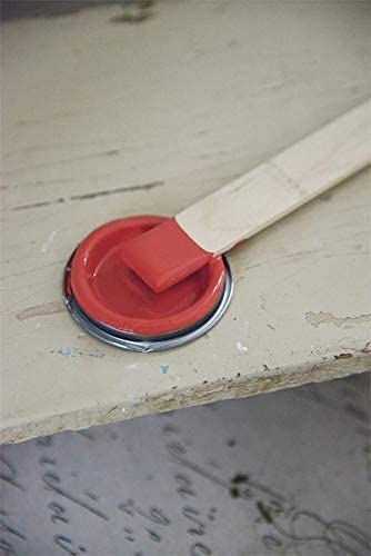 Jeanne d'Arc Living Vintage Paint Kreidefarbe 100 ml/3,4oz Chalk Kalkfarbe JDL 100% natürliche Möbelfarbe - einfache Handhabung (Warm Red) von Jeanne d´Arc living