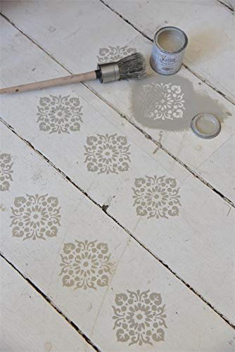 Jeanne d'Arc Living Vintage Stencil Filigree Motif 8" Shabby Chic Schablone Wiederverwendbar NEU von Jeanne d´Arc living