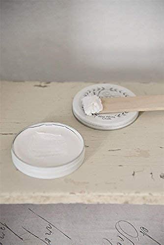 Jeanne d´Arc living JDL Vintage Paint Antique Wax Wachs 35g Möbelwachs Antikwachs versch.Farben (White) von Jeanne d´Arc living