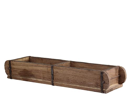 Chic Antique Ziegelform 56cm Unika alte Backsteinform Holz Box Kiste Halter 2tlg. Doppelte Form Chic Antique Ziegelform 56cm Unika alte Backsteinform Holz Box Kiste Halter 2tlg. Doppelte Form von Chic Antique