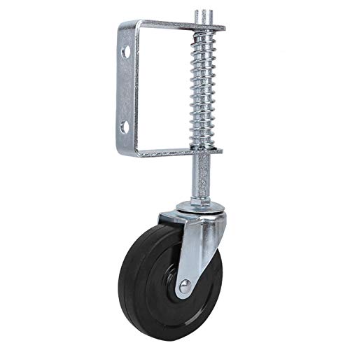 4 "Rubber Gate Wheel Prcatical federbelastete Lenkrolle Heavy Duty Gate Caster 220 lbs Tragfähigkeit Spring Loaded Gate Caster 4 "Rubber Gate Wheel Prcatical federbelastete Lenkrolle Heavy Duty Gate Caster 220 lbs Tragfähigkeit Spring Loaded Gate Caster von Jeanoko