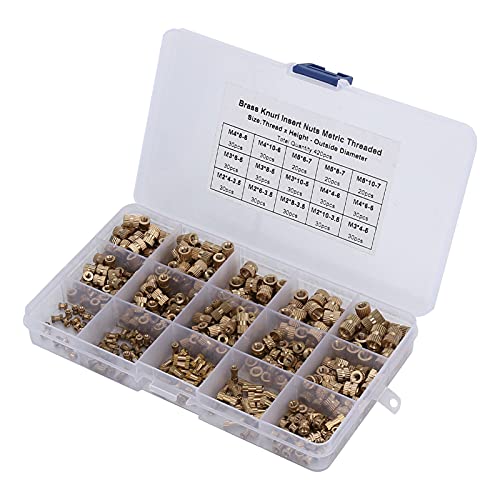 420 Stücke M2 M3 M4 M5 Innengewinde Rändelmutter Messinggewindeeinsatz Einsatzmutter Sortiersatz Innengewindemutter Messing Eingebettetes Set Kit für Telefon Computer Spielzeug 420 Stücke M2 M3 M4 M5 Innengewinde Rändelmutter Messinggewindeeinsatz Einsatzmutter Sortiersatz Innengewindemutter Messing Eingebettetes Set Kit für Telefon Computer Spielzeug von Jeanoko