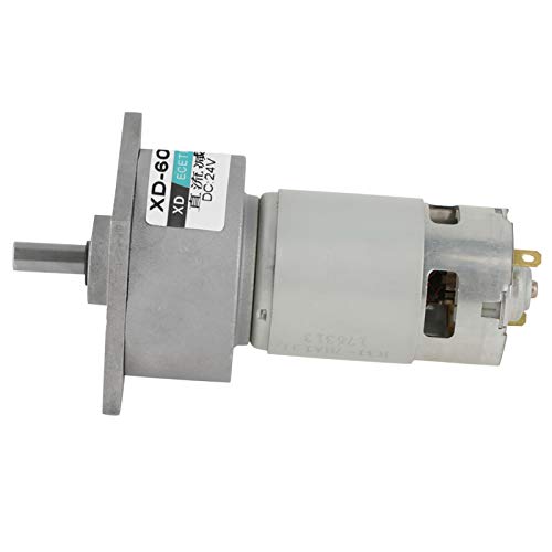 CW/CCW DC-Motor, verschleißfestes Metallgetriebe DC-Getriebemotor, verstellbar für Automobilelektronik für elektrische Rollläden (24 V, 200 Umdrehung) von Jeanoko