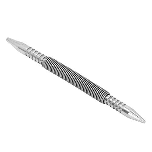 Federbelasteter Nagel, Karbonstahl, kompakter Doppelkopf, federbelasteter Federnagel für Metall für Glas für Holz von Jeanoko