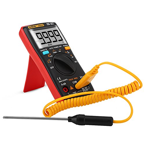 Handheld Digital Multimeter ANENG AN8009 9999 Zählt Digital Multimeter True RMS AC/DC Voltage Electronic Meter von Jeanoko