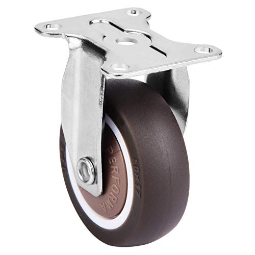 Jeanoko 4Pcs 2in Fixed Caster Wheel Caster TPE Gummi-Lenkrollen Abnehmbare Mute Chair Fixierte Gummirollen Jeanoko 4Pcs 2in Fixed Caster Wheel Caster TPE Gummi-Lenkrollen Abnehmbare Mute Chair Fixierte Gummirollen von Jeanoko
