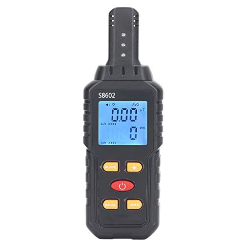 Jeanoko EMF-Messgerät, Elektromagnetischer Strahlungsdetektor Elektrischer Magnetfeldtemperaturmonitor 5Hz-3500Hz für Haushaltsgeräte von Jeanoko