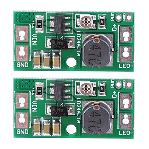 Jeanoko LD24AJTA 2 PCS Einstellbare LED-Treiberplatine 20 W DC6~25 V LED-PWM-Controller DC-DC-Abwärts-Konstantstromwandler Jeanoko LD24AJTA 2 PCS Einstellbare LED-Treiberplatine 20 W DC6~25 V LED-PWM-Controller DC-DC-Abwärts-Konstantstromwandler von Jeanoko