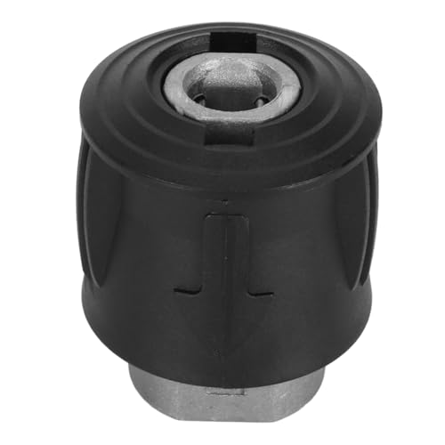 Jeanoko M22-Adapter, 14 Mm Hochdruckreiniger-Schlauchanschluss, Aluminium, 4000 Psi, Effiziente Reinigung, Perfekte Passform, für Karcher Hochdruckreiniger von Jeanoko