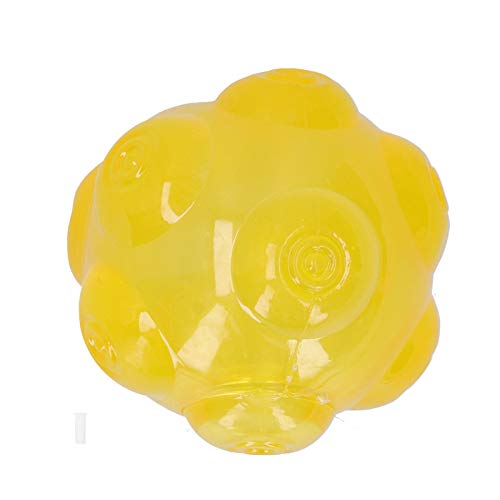 Starker TPR Squeaker Ball Pet Chewing Toy Pet Chewing Ball für mittlere und kleine Hunde mit Einer Soundkapsel von Jeanoko