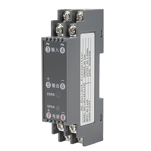 Jeanoko Wechselstrom -Transmitter -Signal -Isolation -Umwandlung mit Hoher Genauigkeitssignal 1 in 1 Out DC24V -Leistungsverteilungssteuerungsgeräten Jeanoko Wechselstrom -Transmitter -Signal -Isolation -Umwandlung mit Hoher Genauigkeitssignal 1 in 1 Out DC24V -Leistungsverteilungssteuerungsgeräten von Jeanoko