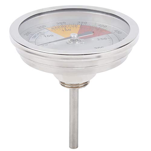 Ofenthermometer für BBQ 0-300 ℃ 1 / 2in NPT Edelstahl Grillthermometer Ofentemperaturmesser Küchenzubehör Grill Lebensmittel Thermometer von Jeanoko
