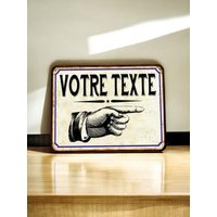 Handanweisung Mit Ihrem Text von Jebsigns
