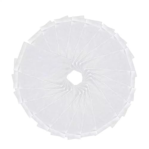 Jecdfs 20er-Pack Pool Skimmer Socken - Hochleistungs-Feinfilter-Netzsocken für Filterkörbe, Wiederverwendbar, Universell Einsetzbar, Verbessert die Wasserqualität in Schwimmbädern von Jecdfs