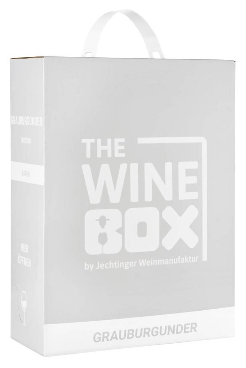 Jechtinger WineBox Weißwein Grauburgunder QW trocken Bag in Box 3,0l von Jechtinger