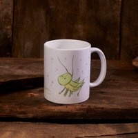 Grashüpfer - Tasse Grashüpfer - Tasse von JecoschIllustration