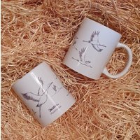 Kranich - Tasse Kranich - Tasse von JecoschIllustration