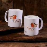 Rotkehlchen - Tasse von JecoschIllustration