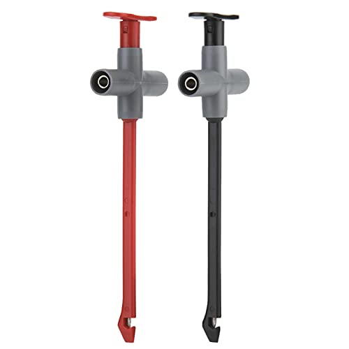 2 Stücke Multimeter Test Clips, P5010 Automotive Pannensonde Auto Reparatur Test Clip, Draht Piercing Sonde Clip Autotestwerkzeug 2 Stücke Multimeter Test Clips, P5010 Automotive Pannensonde Auto Reparatur Test Clip, Draht Piercing Sonde Clip Autotestwerkzeug von Jectse