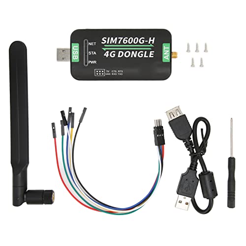 4G-DONGLE-Modul, SIM7600G H 4G-DONGLE-LTE-USB-Adapter, USB-UART-Schnittstellenkommunikation, Unterstützung von 2G 3G 4G 50 Mbit/s Uplink 150 Mbit/s Downlink, mit Drehbarer Antenne, DREI Anzeigen 4G-DONGLE-Modul, SIM7600G H 4G-DONGLE-LTE-USB-Adapter, USB-UART-Schnittstellenkommunikation, Unterstützung von 2G 3G 4G 50 Mbit/s Uplink 150 Mbit/s Downlink, mit Drehbarer Antenne, DREI Anzeigen von Jectse