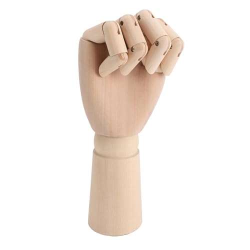 Gelenkpuppe, Praktisches Gelenkmodell aus Holz, Handgefertigt für Skizzen und Als Schreibtischdekoration (Männliche rechte Hand) von Jectse