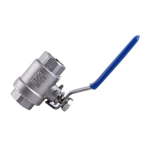 Jectse 1/2 '' Npt Zweileiliger Kugelhahn, -60 ° F Bis 450 ° F Lüftung, Lüftung MIT Niedrigem Drehmoment, Für Wasser, Öl und Gas Jectse 1/2 '' Npt Zweileiliger Kugelhahn, -60 ° F Bis 450 ° F Lüftung, Lüftung MIT Niedrigem Drehmoment, Für Wasser, Öl und Gas von Jectse