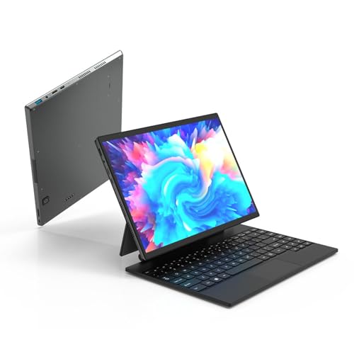 Jectse 14,0-Zoll-2-in-1-Laptop, 16 GB, Abnehmbarer Laptop mit Magnetischer Tastaturhülle, 2240 X 1440 2,2 K 60 Hz 16:10 IPS-Touchscreen, Dual 2,4 G 5 G WiFi-Tablet für Windows Jectse 14,0-Zoll-2-in-1-Laptop, 16 GB, Abnehmbarer Laptop mit Magnetischer Tastaturhülle, 2240 X 1440 2,2 K 60 Hz 16:10 IPS-Touchscreen, Dual 2,4 G 5 G WiFi-Tablet für Windows von Jectse