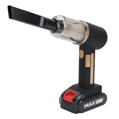 Jectse 20000pa Tragbarer Drahtloser Handheld -Auto -Staubsauger, Dual -Funktionsblasen und Saugen von Kabelless Vakuum mit 6000 -mAh -Batterie und HEPA -Filter für die Reinigung von von Jectse